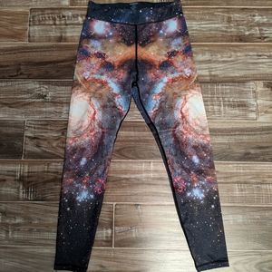 GRRRL Clothing galaxy space leggings